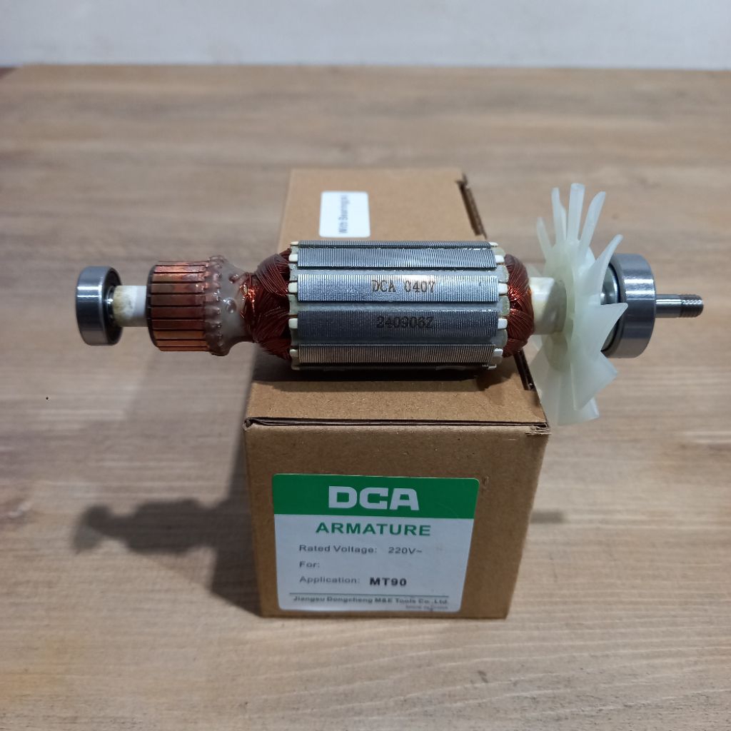DCA ARMATURE MT90 MT91 ANGKER MESIN GERINDA MAKTEC MT 90 MT 91 ARMATURE ANGKER MAKITA MAKITA M0900B 