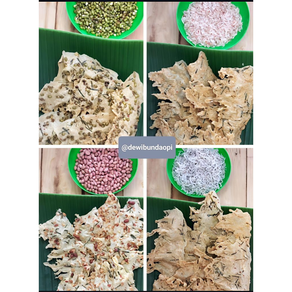 

Peyek Kacang/Peyek Teri Medan/Peyek Rebon/Peyek Kacang Hijau