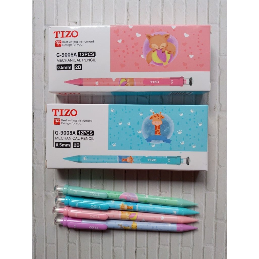 

(12PC) PENSIL MEKANIK TIZO G-9008A 0.5MM