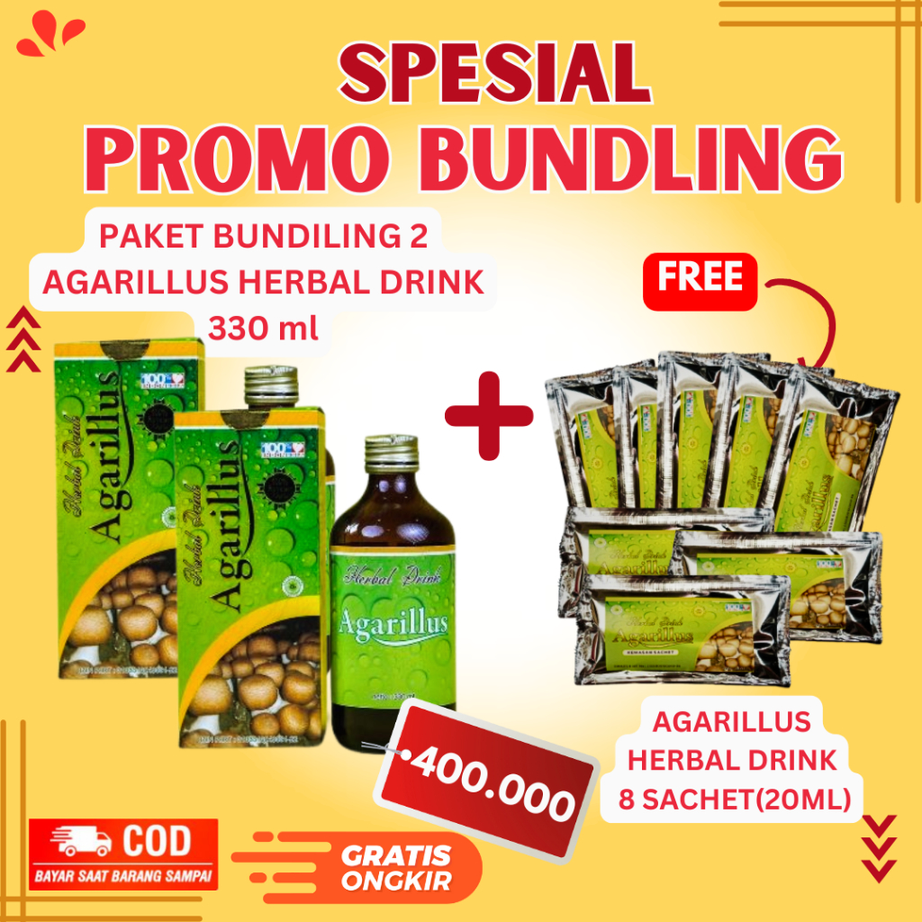 

[PROMO BUNDLING] FREE BONUS Agarillus Herbal Drink/Celte/DROP Original Product