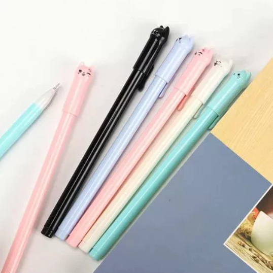 

Pulpen Pena Alat Tulis Sekolah Kuliah Kantor Motif Karakter Meow Kucing Lucu