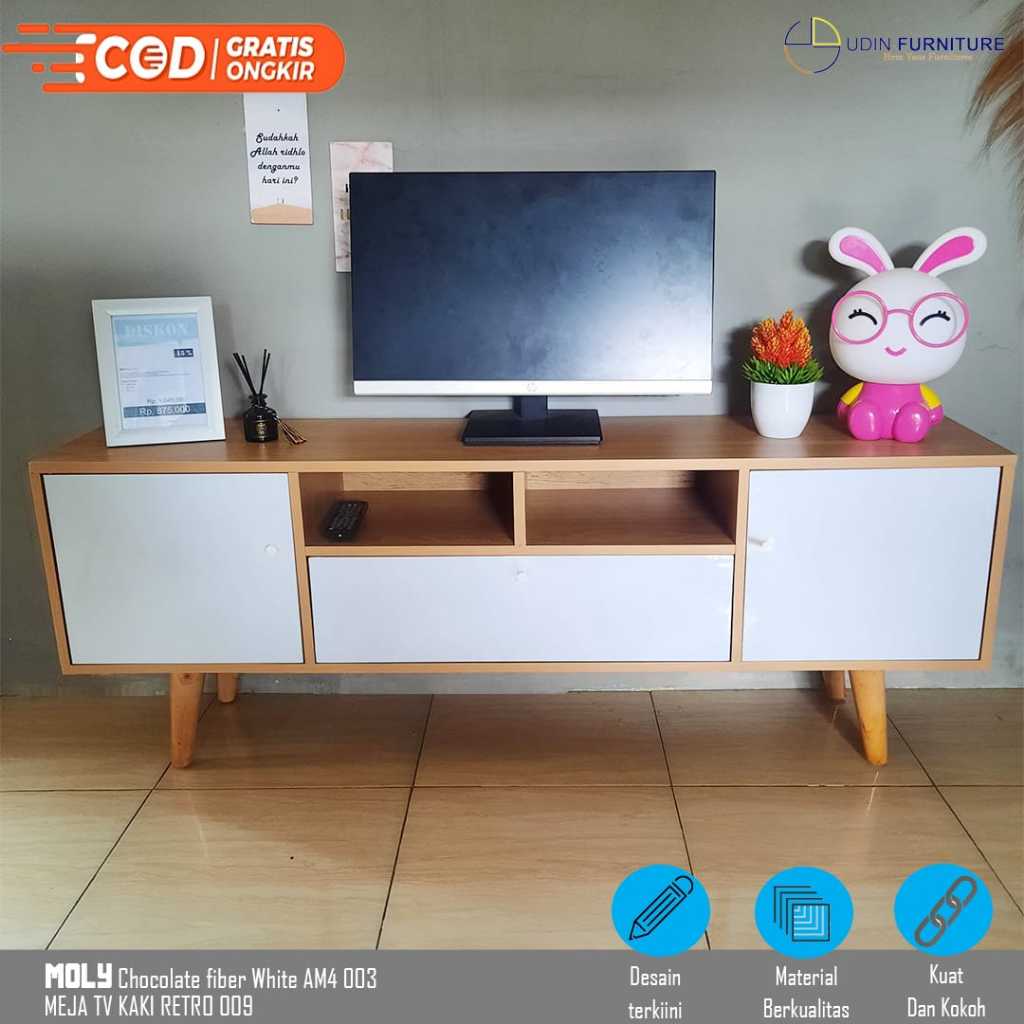 Rak TV Minimalis Meja TV Mewah Lemari TV Bufet Tv 150 Cm Murah