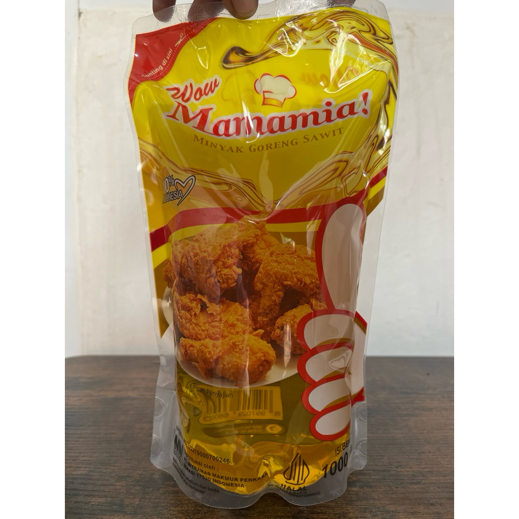 

Minyak Goreng Mamamia Kemasan 1 Liter