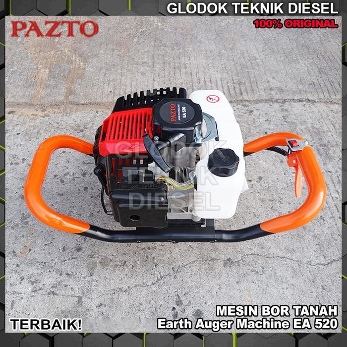 Pazto Mesin Bor Tanah Biopori Earth Auger Drill Bit EA 520 + Mata Bor ORIGINAL EA520 Kualitas Terbai
