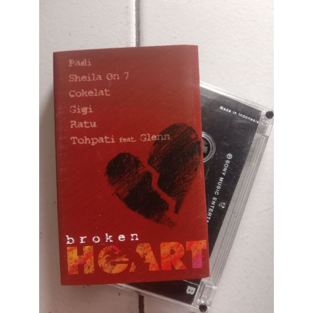 Kaset Pita Kompilasi Broken Heart Padi Sheila On Seven Peterpan dll