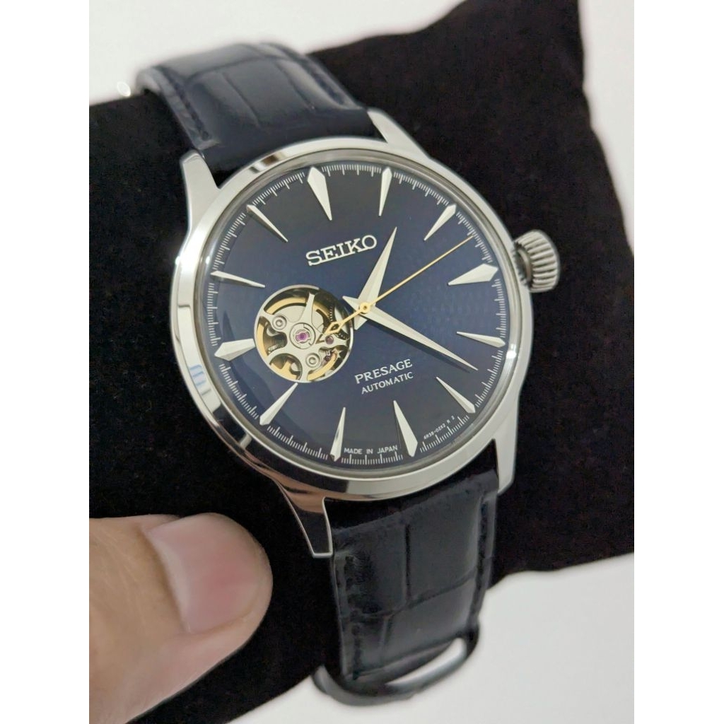 Seiko Presage SSA405J1 Original BlueMoon Open Hearth BNOB