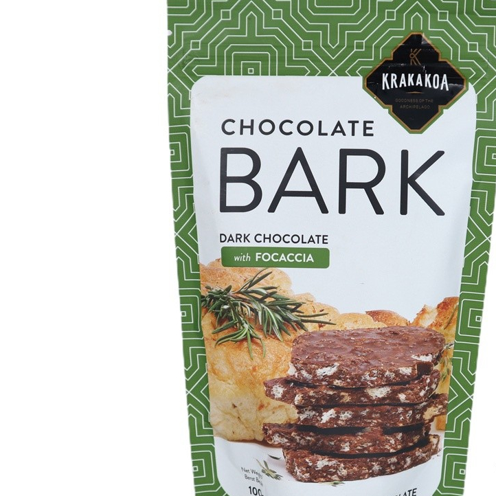 

Krakakoa Chocolate Bark Dark Chocolate With Focaccia