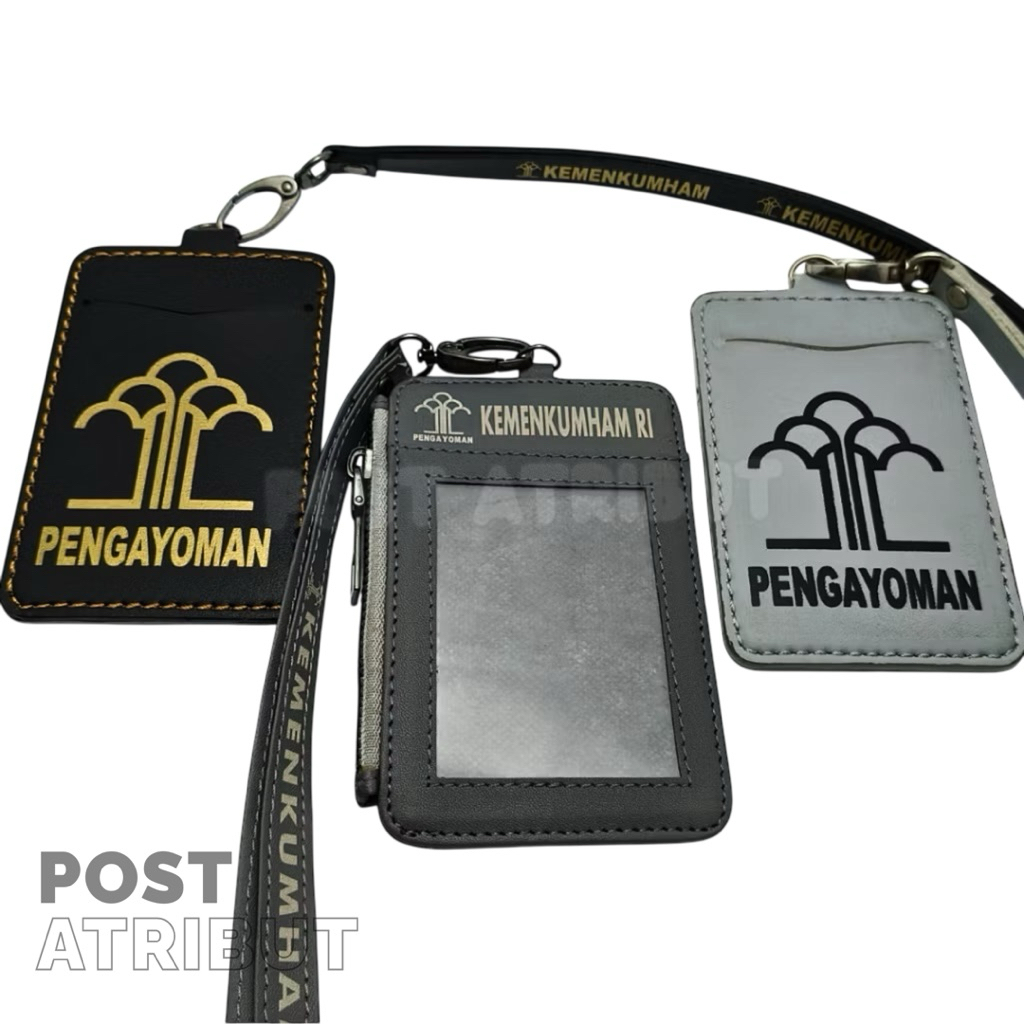 

ID Card KEMENKUMHAM Lux Kulit / Tempat ID Card Pengayoman / Atribut Kumham/ Atribut Lapas