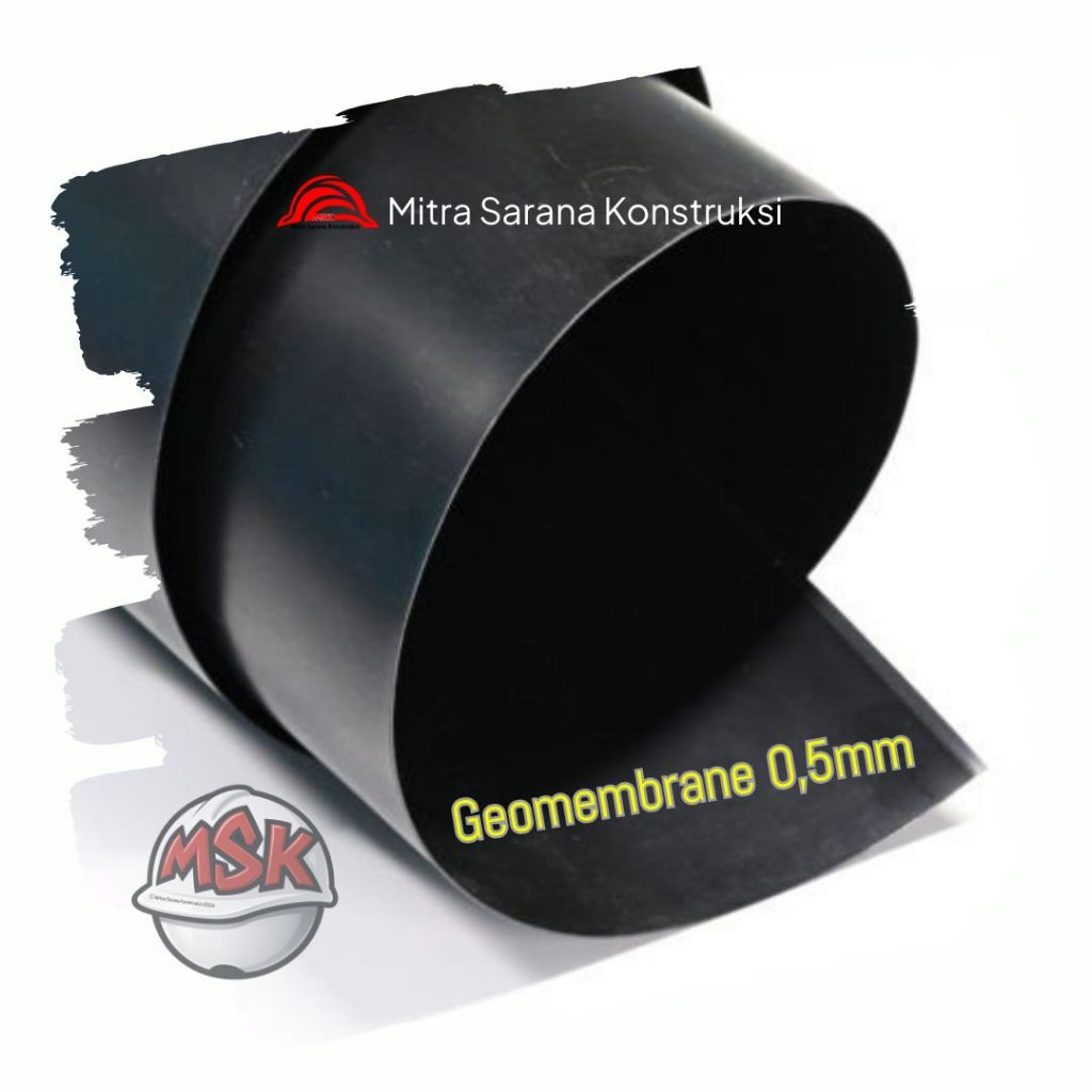 Plastik Geomembrane 0,5MM Ukuran 3m x 1m Anti Air Murah Berkualitas
