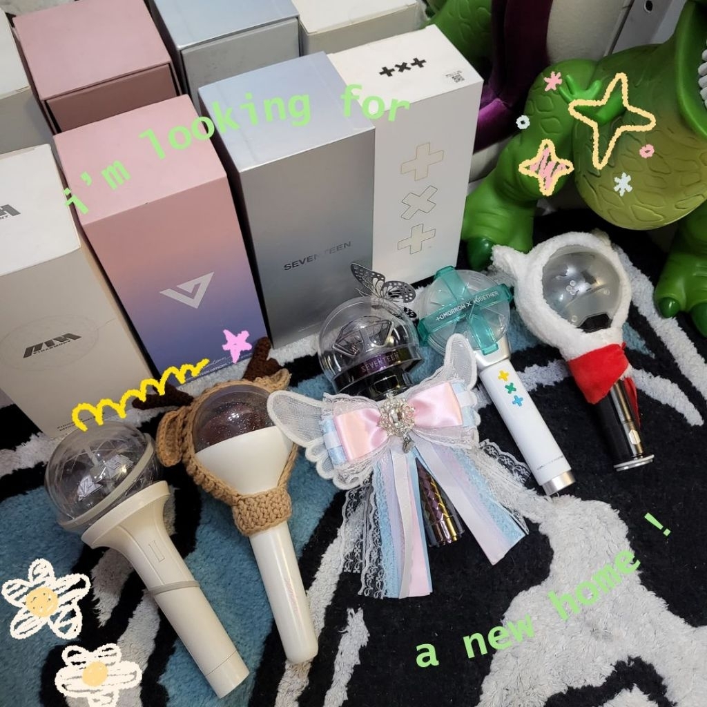 [Unsealed] Lightstick Sale - SEVENTEEN, TXT, P1Harmony, BTS