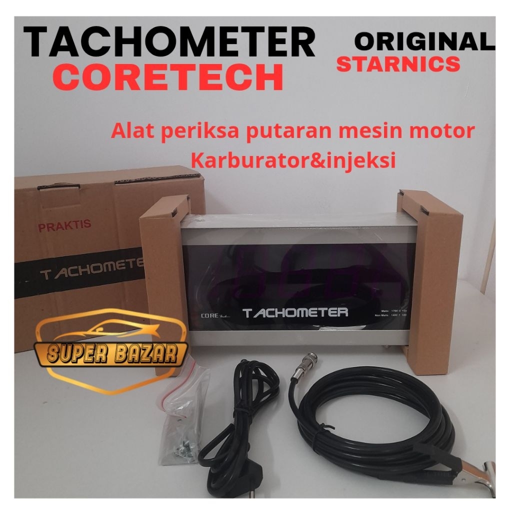 Scanner putaran mesin motor honda Tachometer Digital Original RPM meter