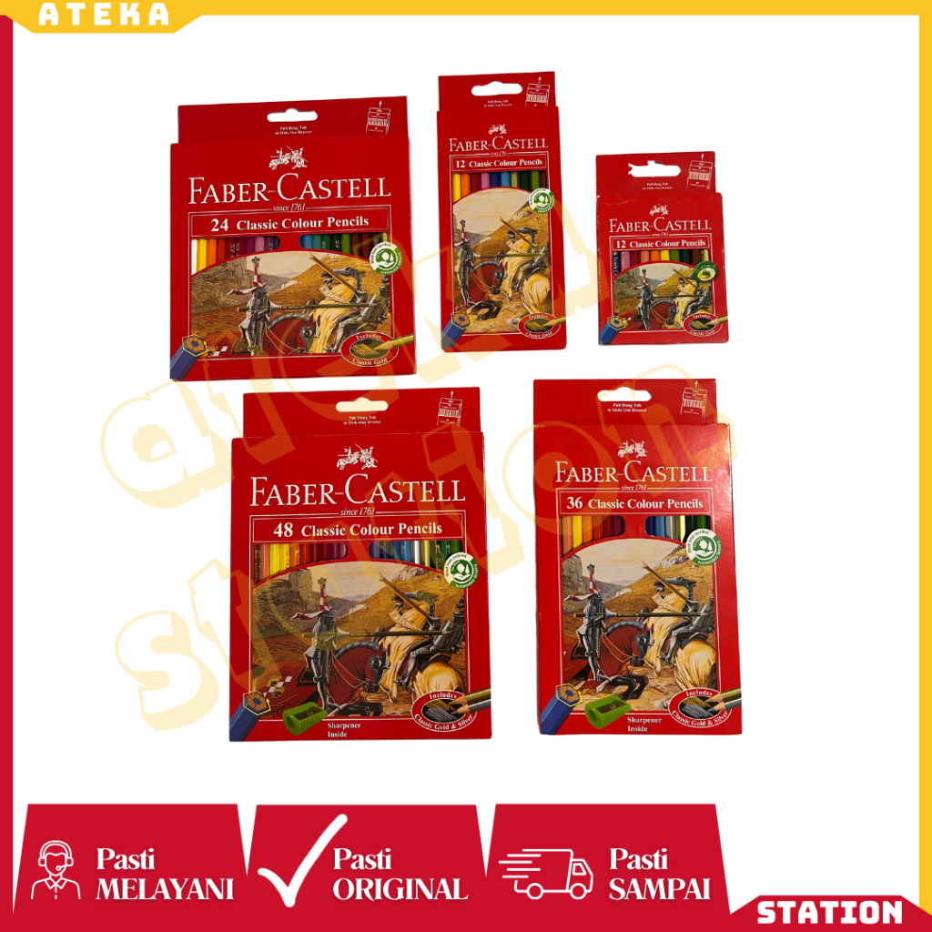 

Pensil Warna FABER-CASTELL Classic Color Pencils