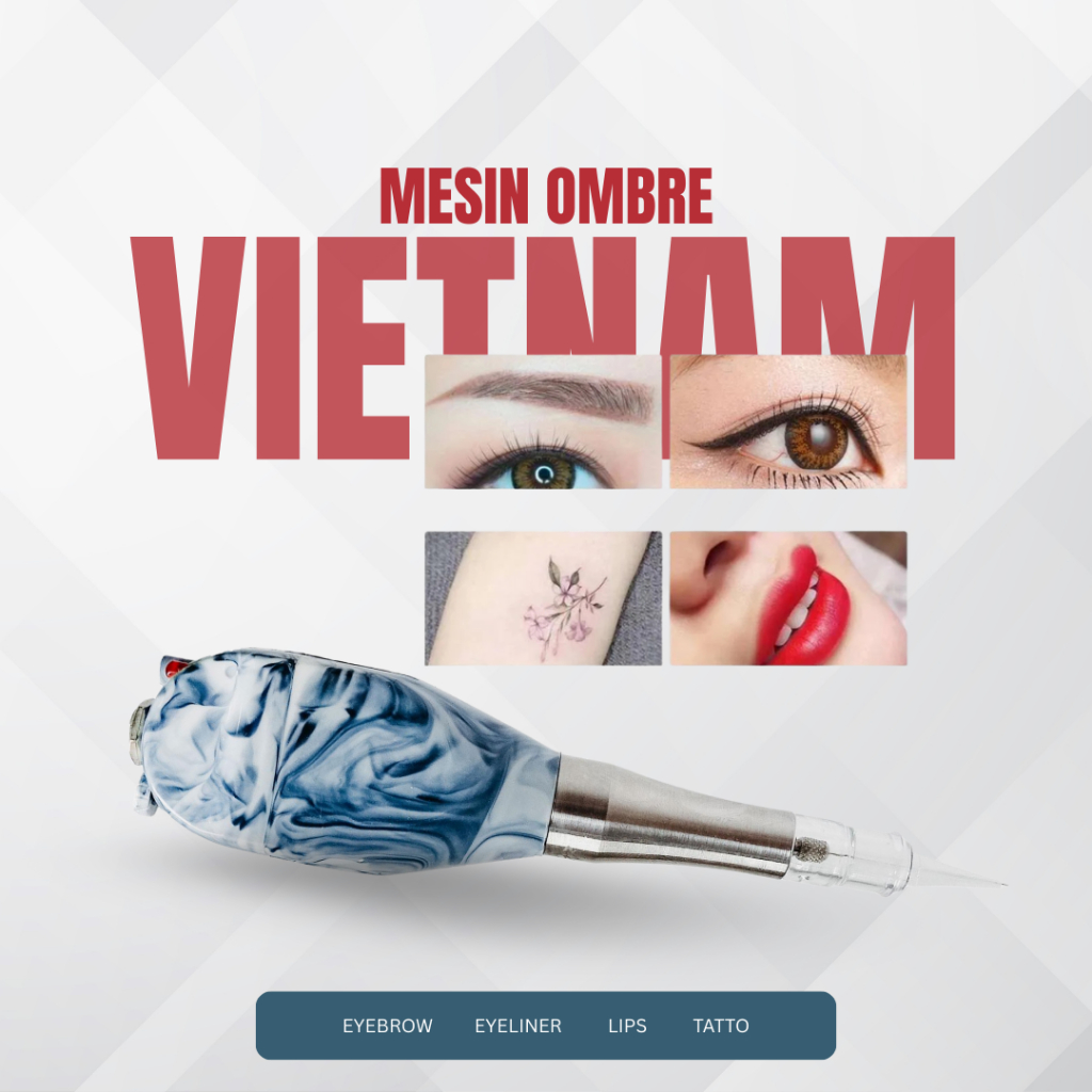 OMBRE POWDER - ALAT MESIN SULAM ALIS BIBIR EYELINER WIRELESS/ NO WIRELESS