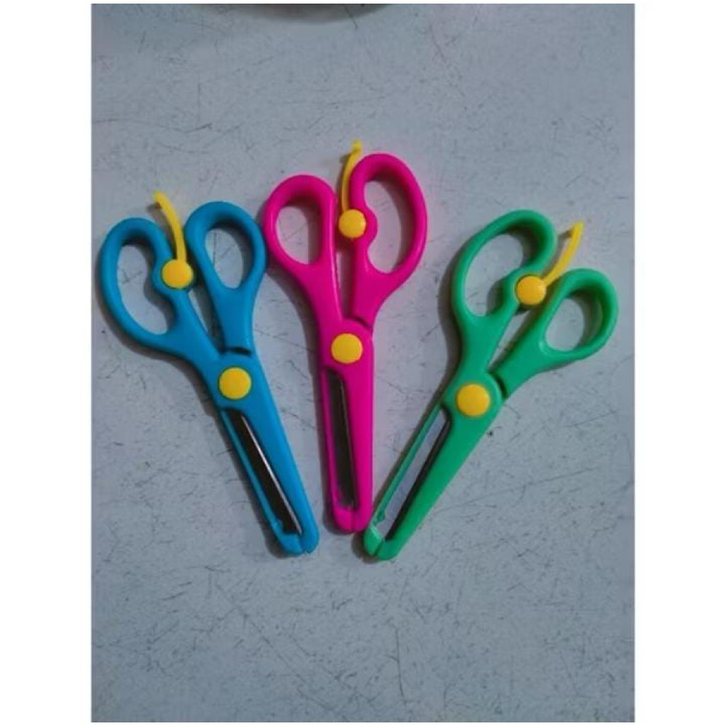 

GUNTING ANAK SQUEEZY/ GUNTING PENGAMAN ANAK / GUNTING MINI / GUNTING KERTAS