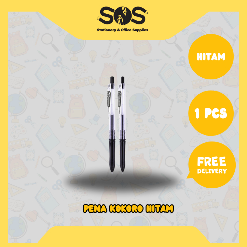 

Pena Kokoro Hitam 1 pcs
