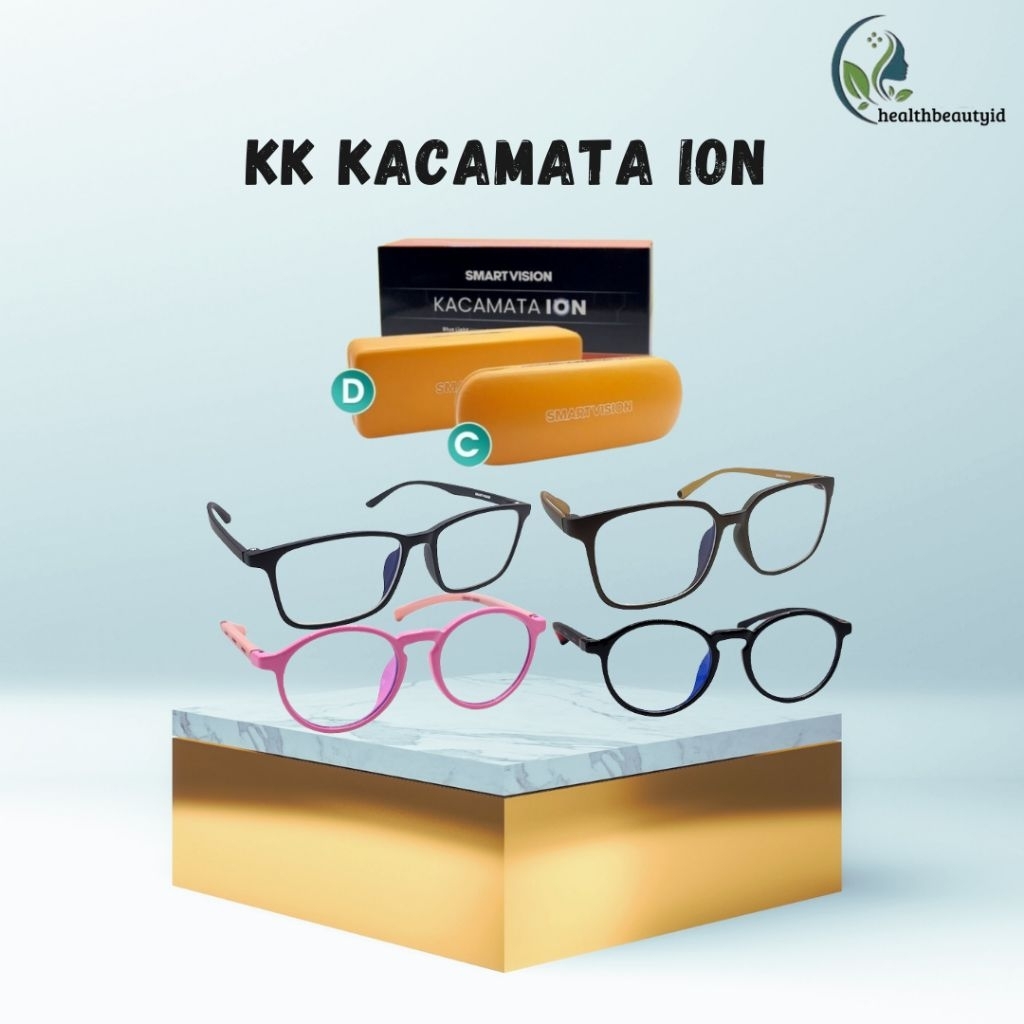 Kacamata Anti Radiasi Blue Light – Lindungi Mata HP & Laptop, Cegah Mata Lelah | KK ION Original Ana