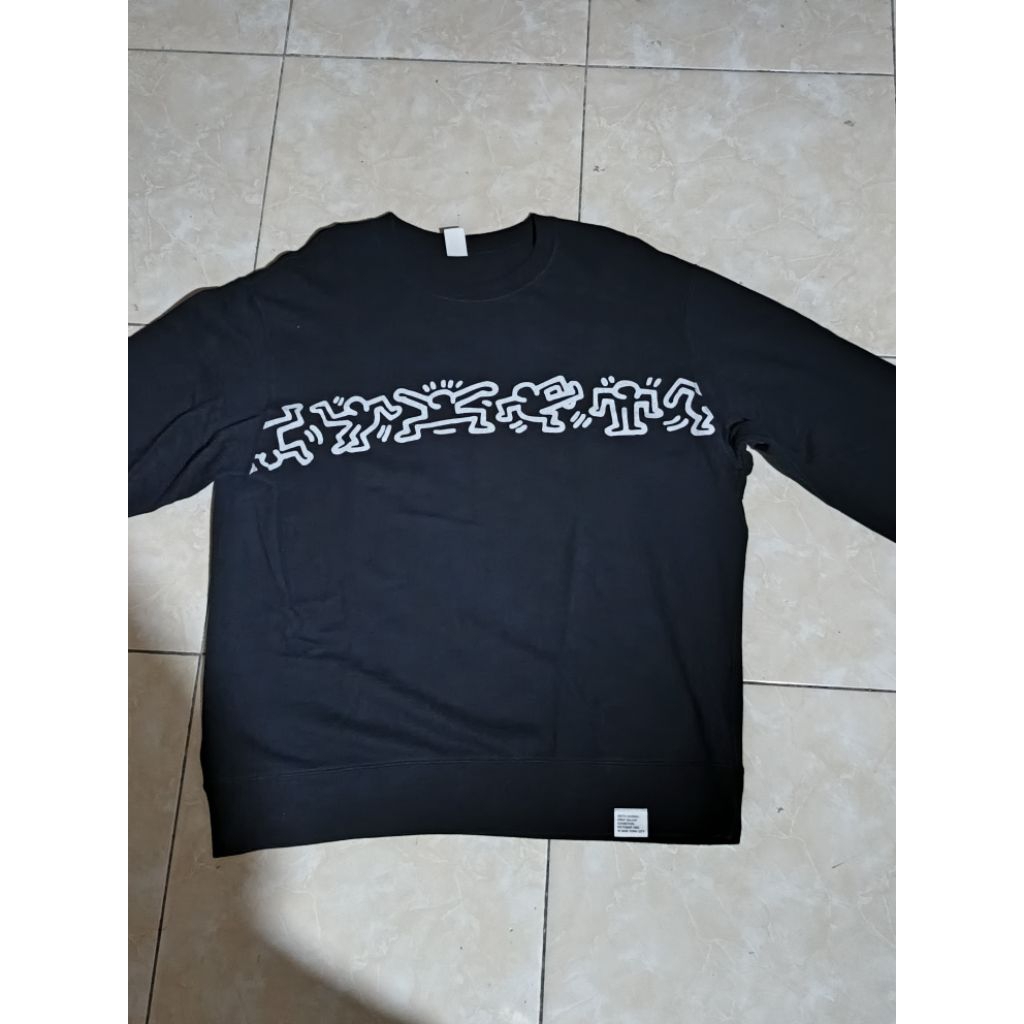 crewneck uniqlo X keith haring