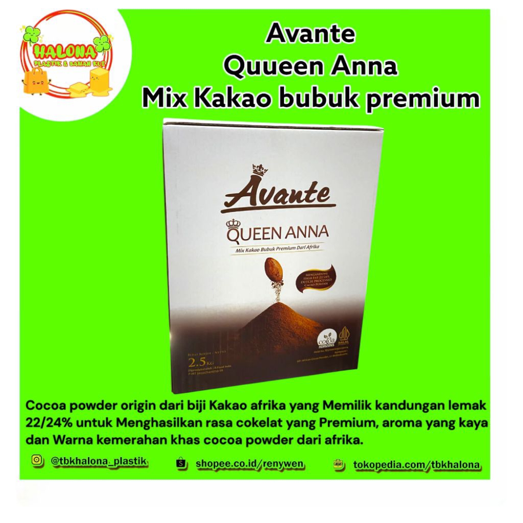 

Cokelat Bubuk Avante Queen Anna