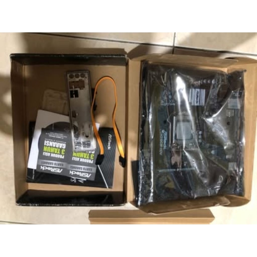 i3 9100f + asrock h310cm hdv + tplink gigabit ethernet pcie