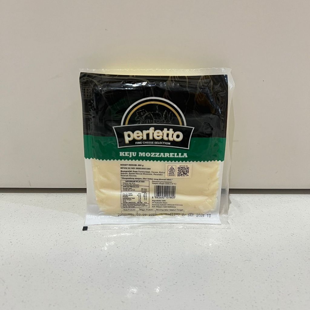 

Perfetto Keju Mozarella 250 gr