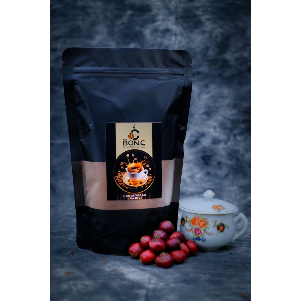 

KOPI BON.C ( Bubuk kopi murni 100% )
