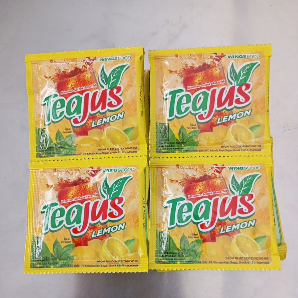 

Tea Jus Lemon Renceng Isi 10sachet 6gr