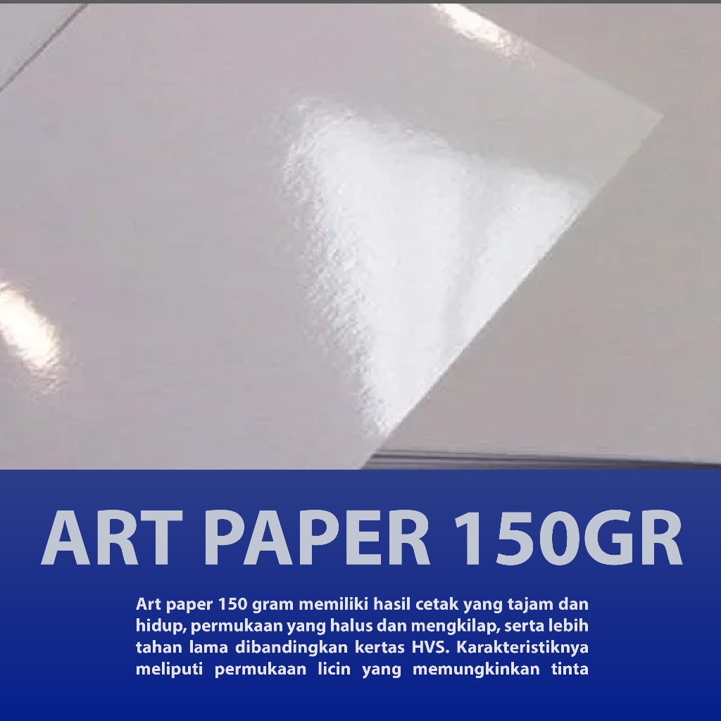 

Printing Art Paper A3+ 150gr | Kertas Cetak Brosur, Poster, Flyer – Per Lembar