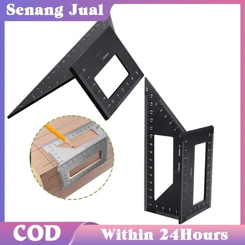 

Penggaris Multifungsi 3d / Marking Ruler / Alat Ukur / Speed Square