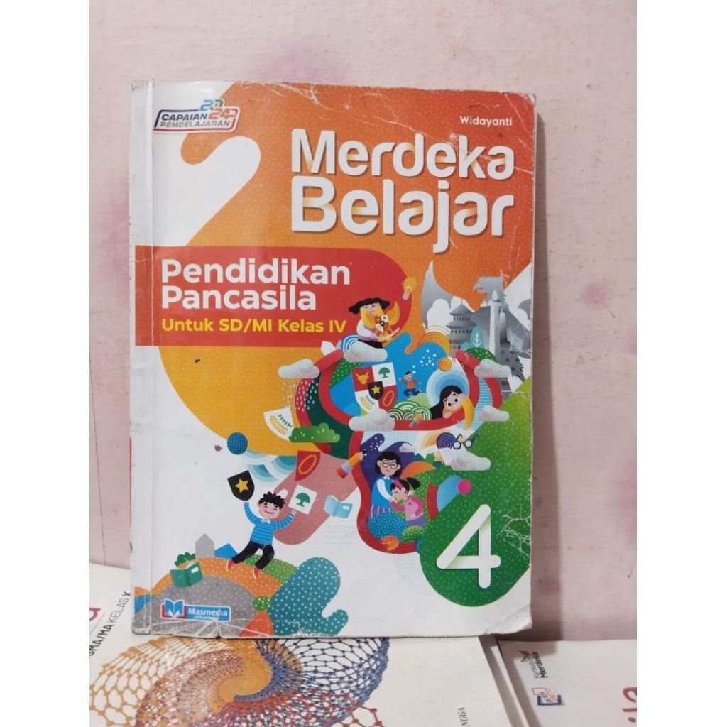buku ppkn/pendidikan pancasila kelas 4/IV sd mi kurikulum merdeka