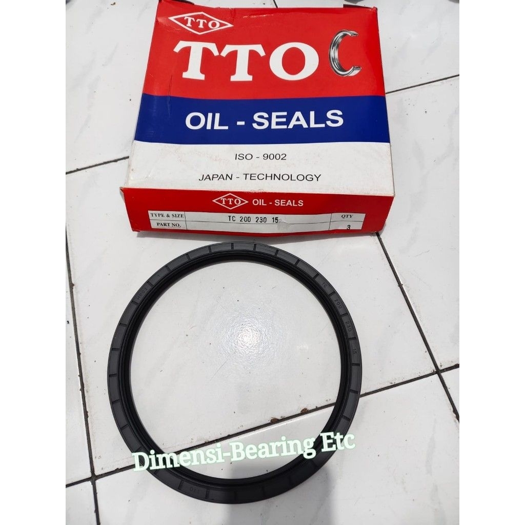 TC 200X230X15 TTO OIL SEAL