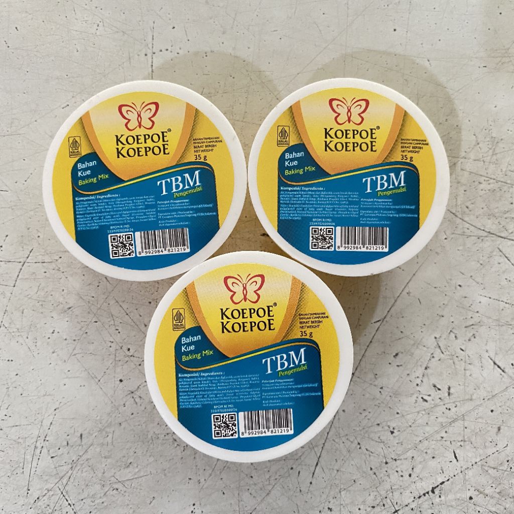 

TBM pengemulsi kecil 35 gram | pengemulsi tbm