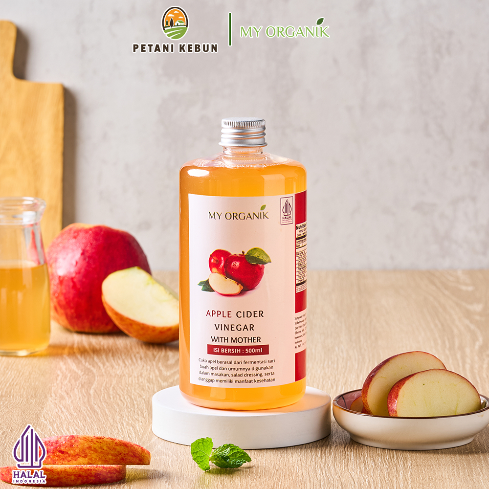 

My Organik Paket Bundling Cuka apel 500 ml dan Chia Seed 70 gram