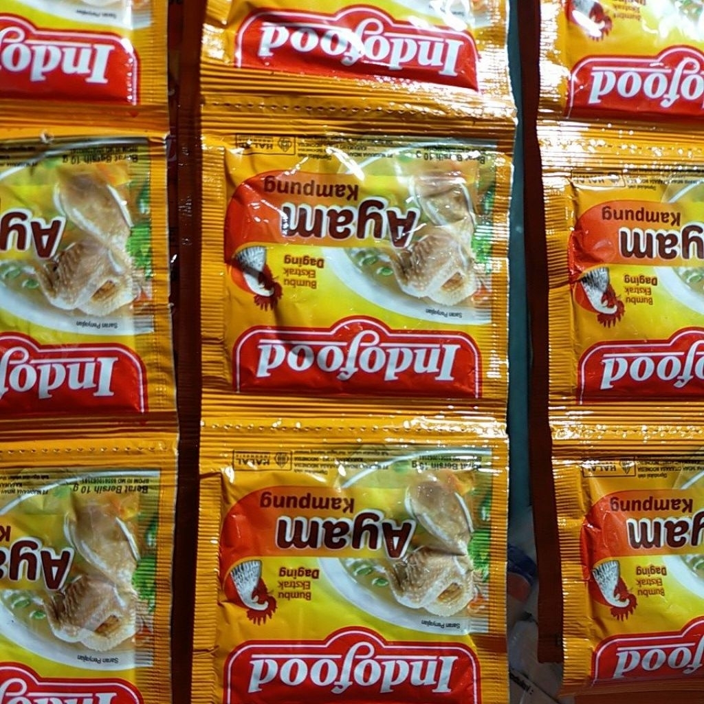 

penyedap Indofood ayam kampung saset/ renceng isi 12pcs
