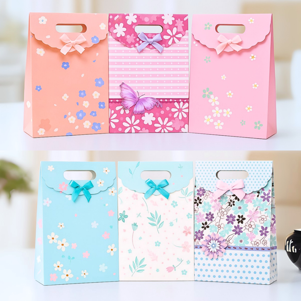 

Surprice Paper Bag Jumbo 24x31x12cm / Paperbag Jepret Jumbo / Goodie Bag / Paper Bag Hampers / Paper Box Kado Hadiah Ulang Tahun
