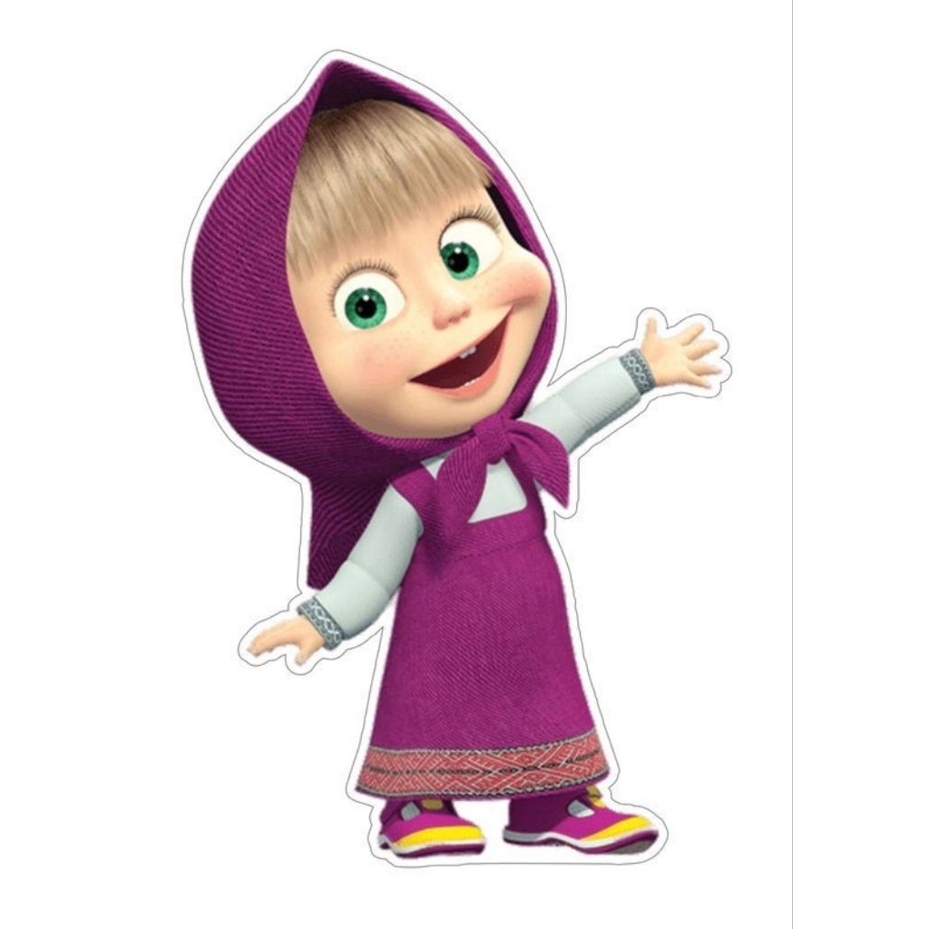 ORNAMEN KARAKTER LAMPU PLAFON MOTIF MARSHA+LAMU