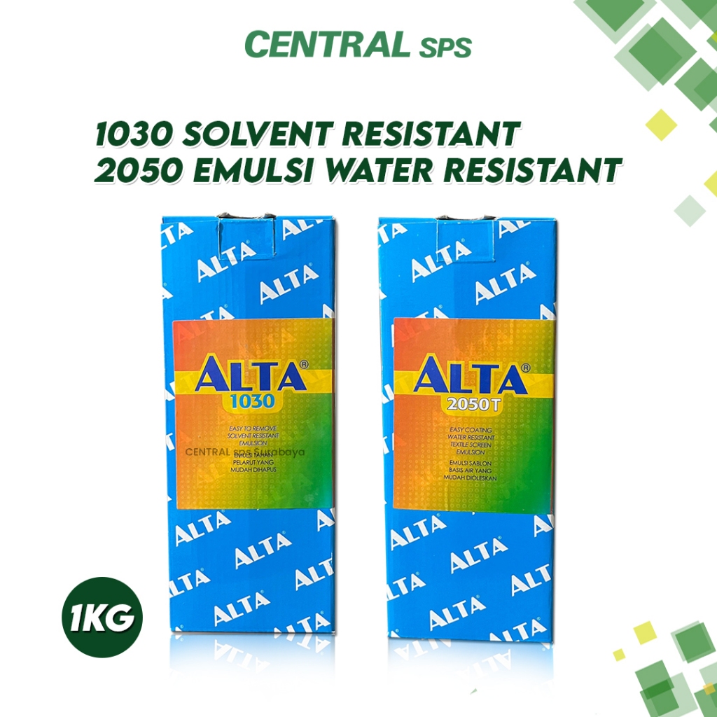

Alta Solvent Resistant 1kg - Obat Afdruk Basis Minyak & Air - Sablon CENTRAL sps