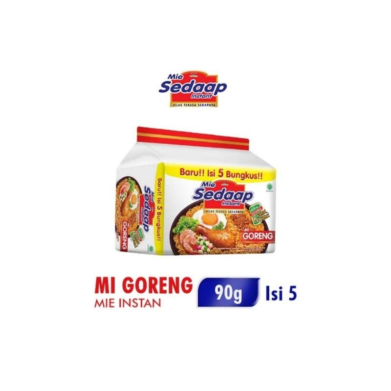 

SEDAAP MIE GORENG PACK ISI 5 PCS