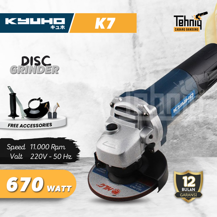 Mesin Gerinda Grinder KYUHO K7 Grinder