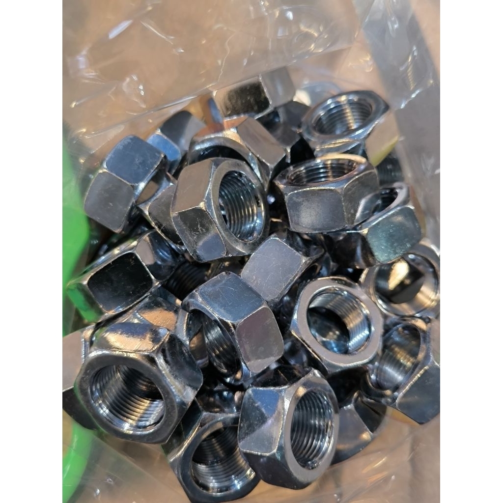 Mur M20 Halus Drat 1.5 Galvanis Putih Biru Kunci 30