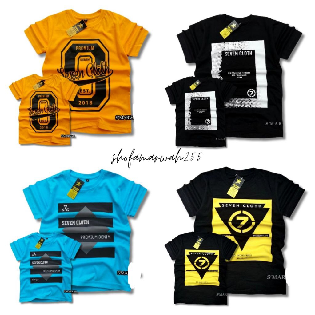 (COUPLE) ANAK DEWASA Distro SEVENCLOTH