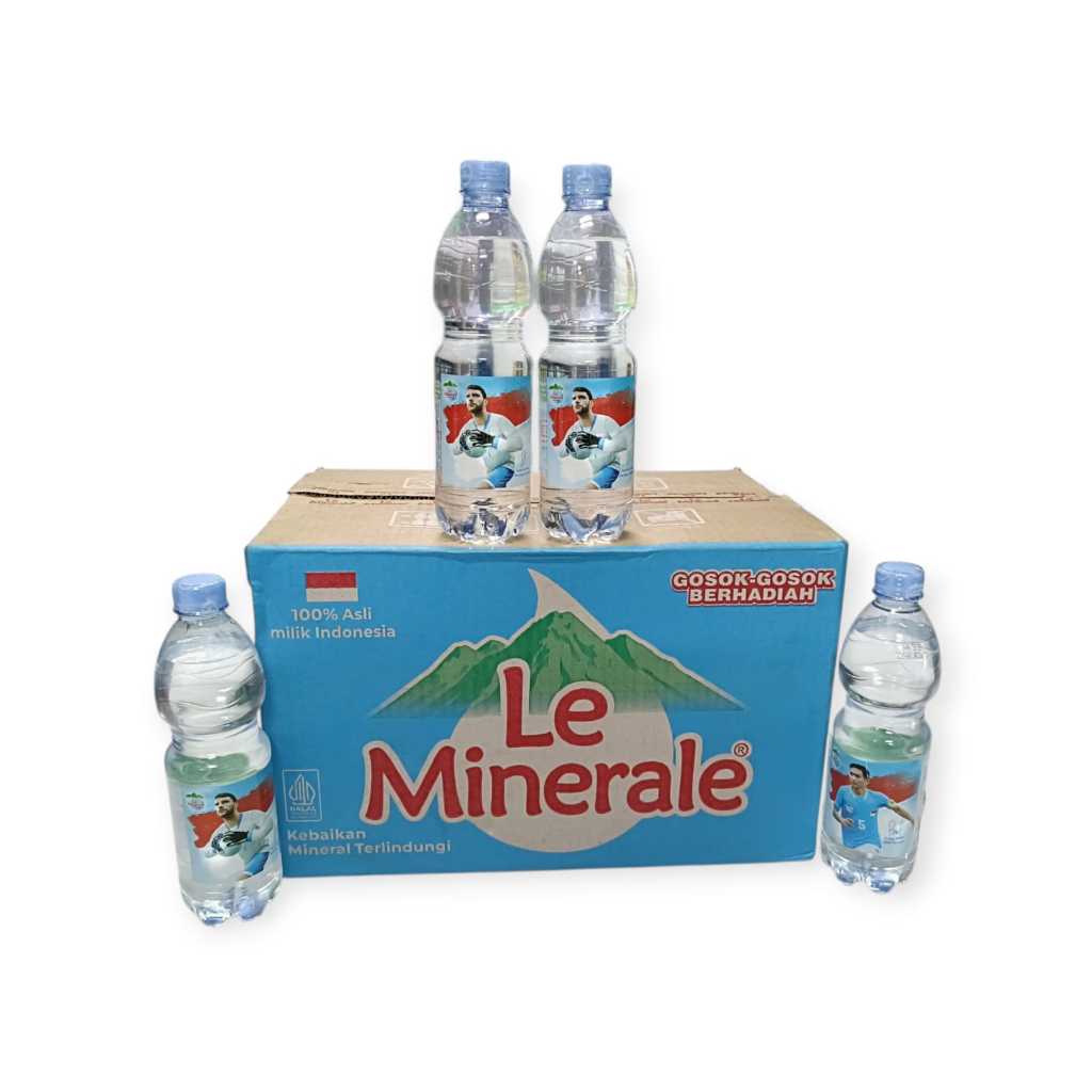 

Le Minerale Botol 600 ML 1 Dus Isi 24 Botol