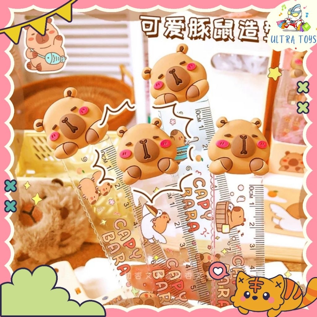

[ULTRATOYS] PENGGARIS CAPYBARA 15CM LUCU
