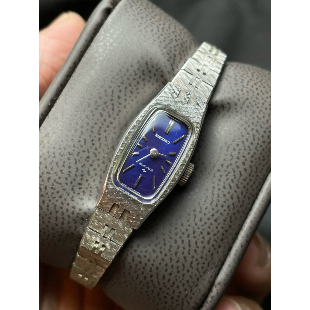Seiko blue azure lady 25 jewels WGP original