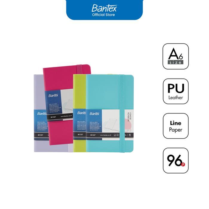 

Bantex Buku Jurnal A6 Bergaris / Catatan Agenda Bahan PU Leather Warna Pastel BR1007