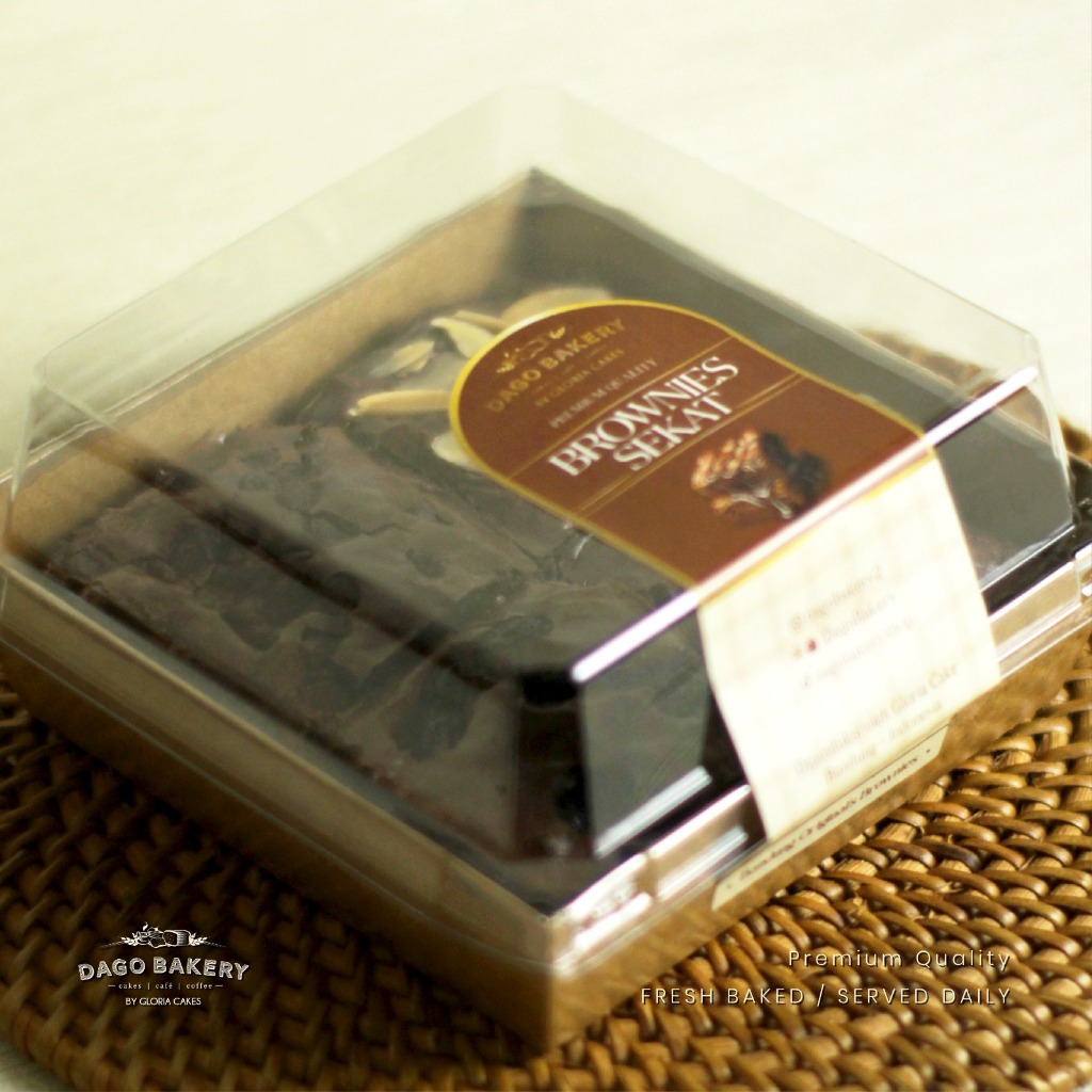 

Brownies Sekat Mini by Dago Bakery - Small Size