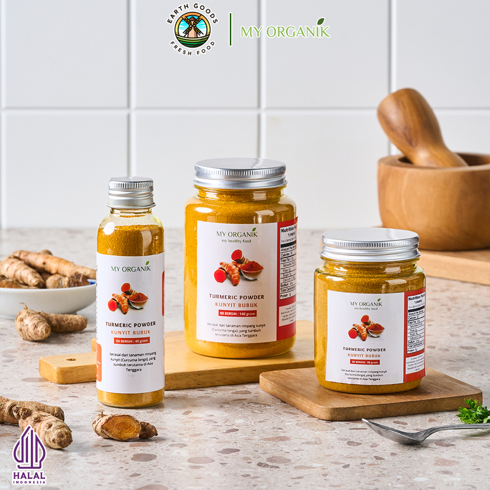 

My Organik Kunyit Bubuk Murni Organic Turmeric Powder
