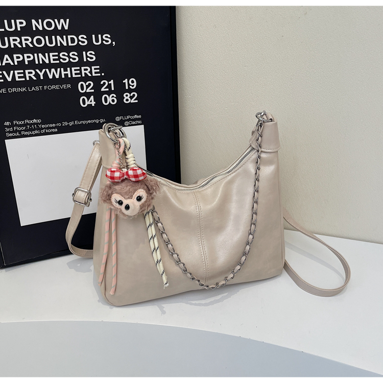 MARDIBAG IMPORT - CR9322 Tas Selempang Besar Import Premium Tas Bahu Tali Rantai Shoulder Bag Murah