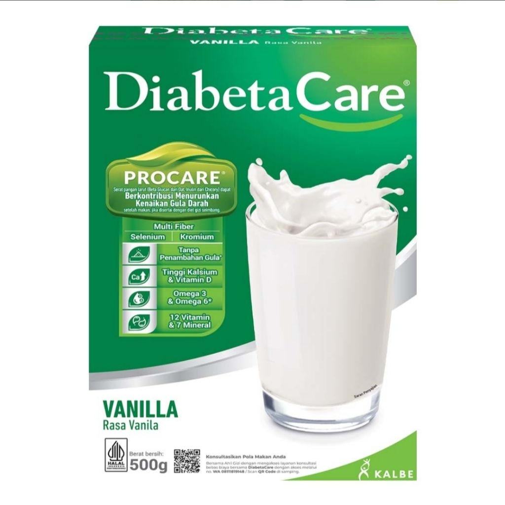 

Diabetacare Susu Bubuk Diabetes Rasa Vanila 500 g