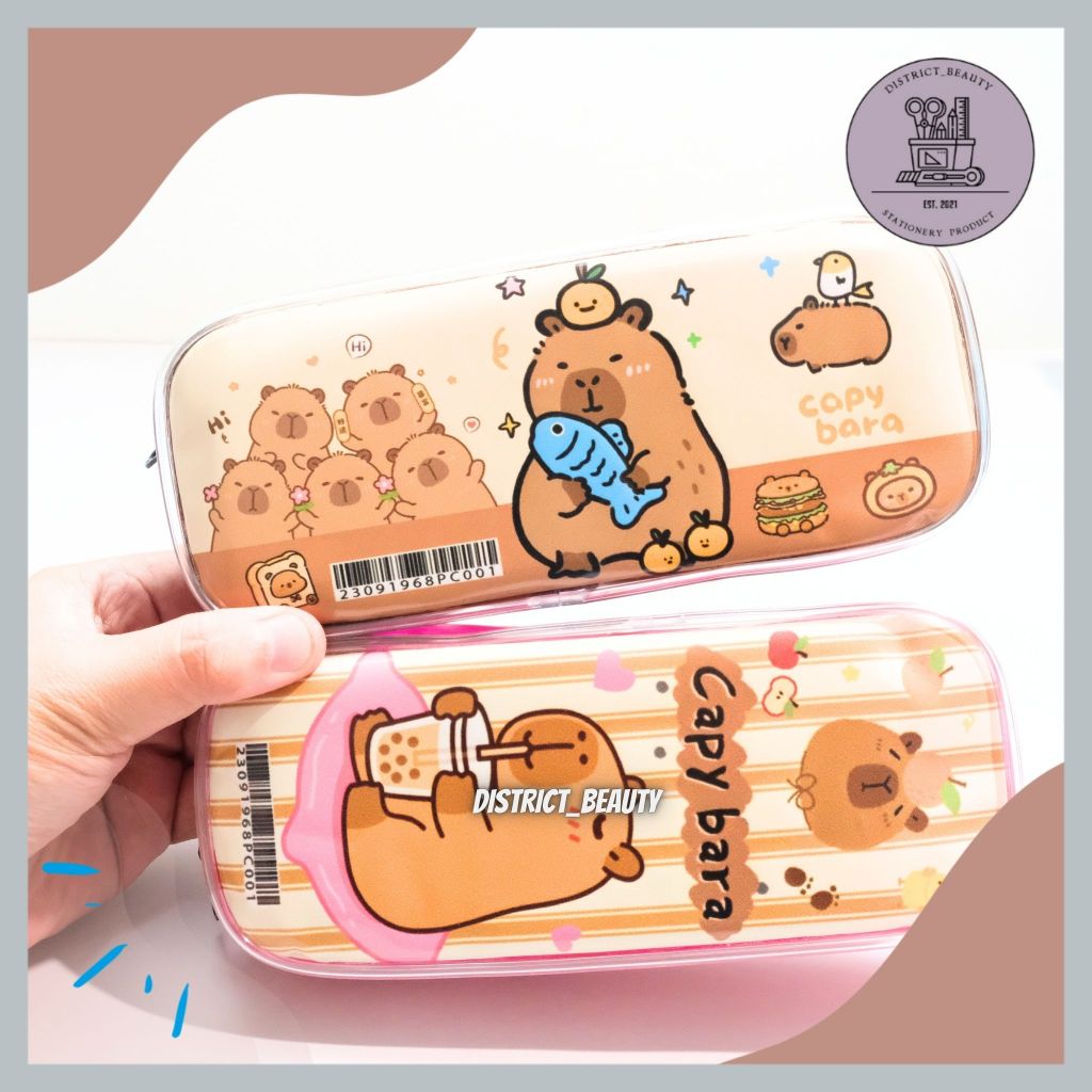 

KOTAK PENSIL JELLY CAPYBARA SEMI TRANSPARAN TEMPAT PENSIL PLASTIK MOTIF KAPIBARA CAPYBARA PENCIL CASE CAPPYBARA TERMURAH