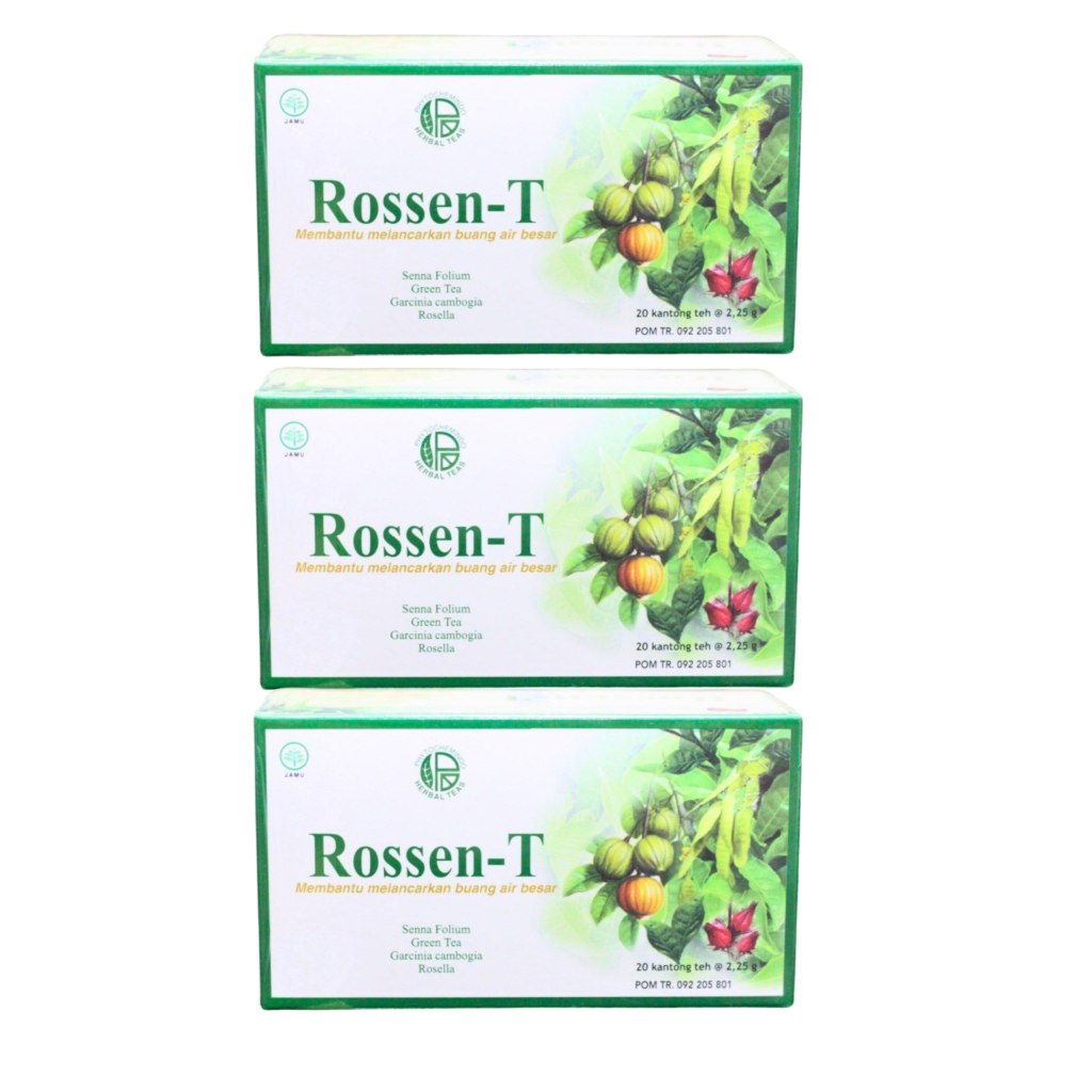 

3 PCS Rossen T Herba Wahida – Teh Herbal Melancarkan BAB & Detoks Tubuh